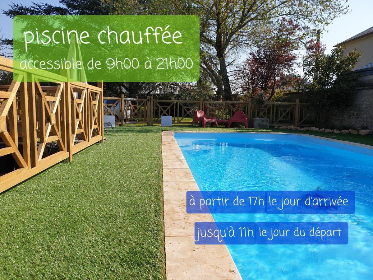Le Grand Cedre Spa Et Sauna Interieur Piscine Marolles Kültér fotó