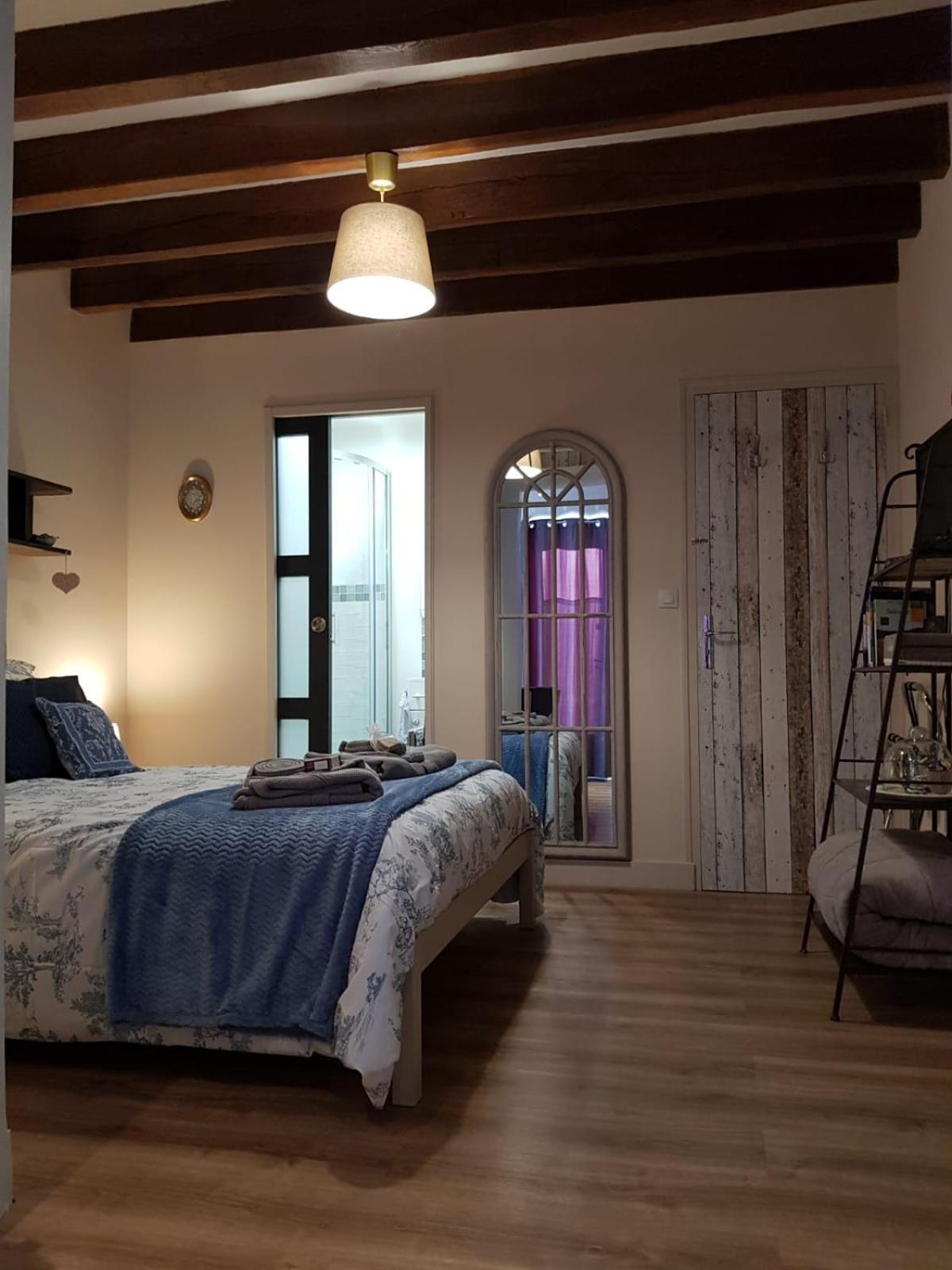 Le Grand Cedre Spa Et Sauna Interieur Piscine Marolles Szoba fotó